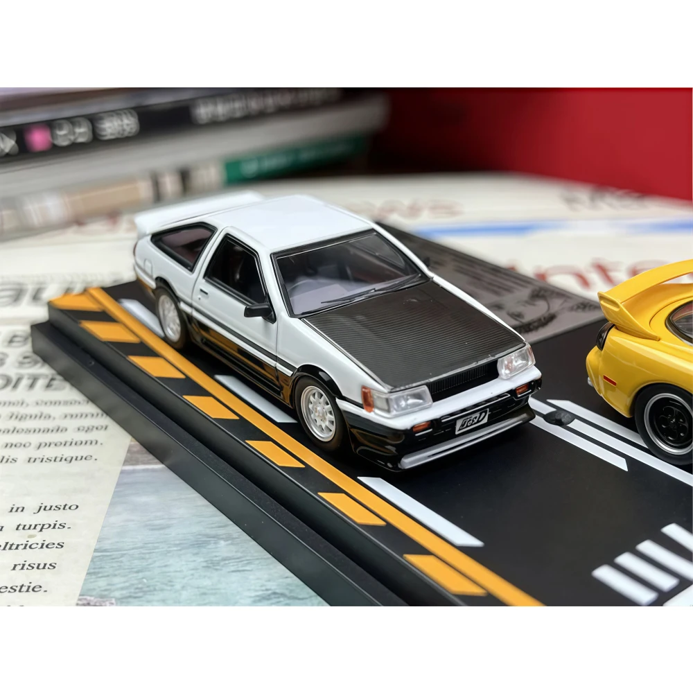 Modeler's 1:64 RX7 AE86 Initial D Diecast Model Car