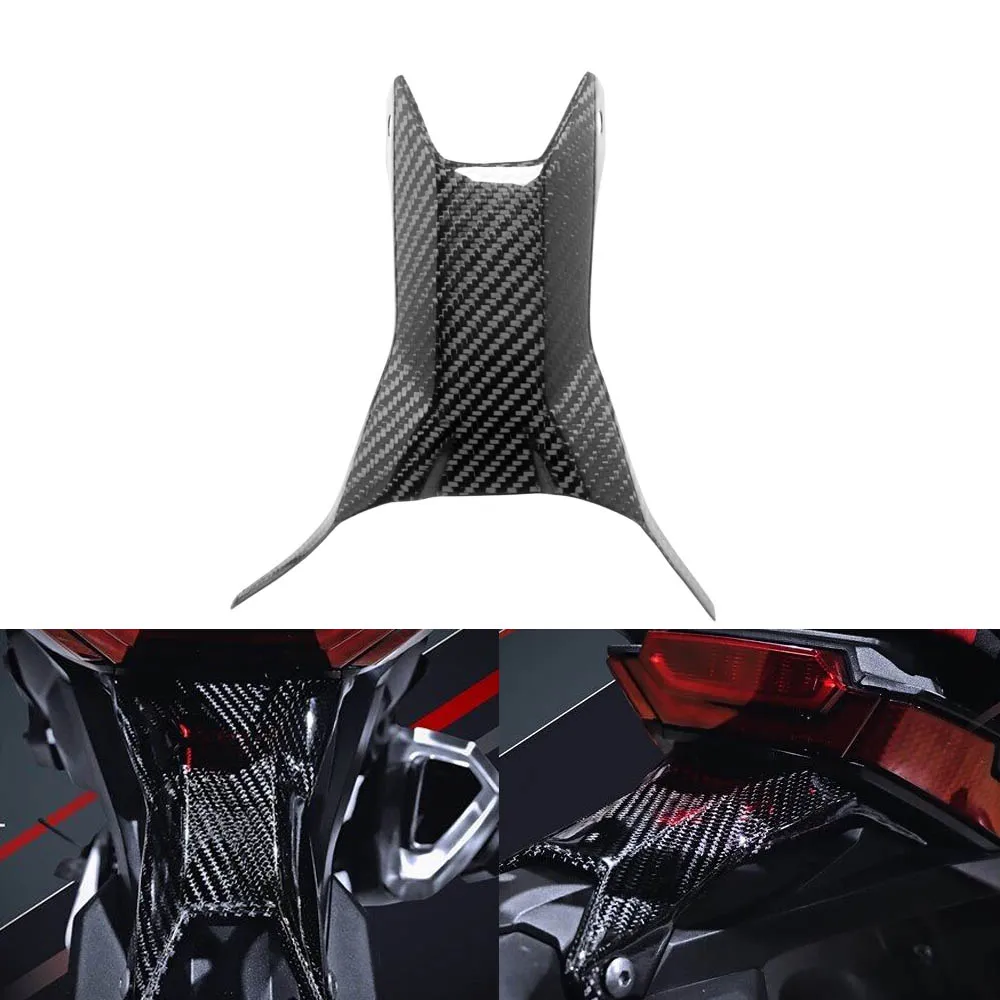 

Motorcycle Accessories Mudguard Rear Fender Upper License Plate Cover Real Carbon Fiber For Honda X-ADV 750 XADV750 2017-2020