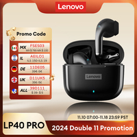 Original Lenovo LP40 Pro TWS Wireless Headphones Bluetooth 5.1 Earphones Sports Touch Control Noise Reduction Earbuds