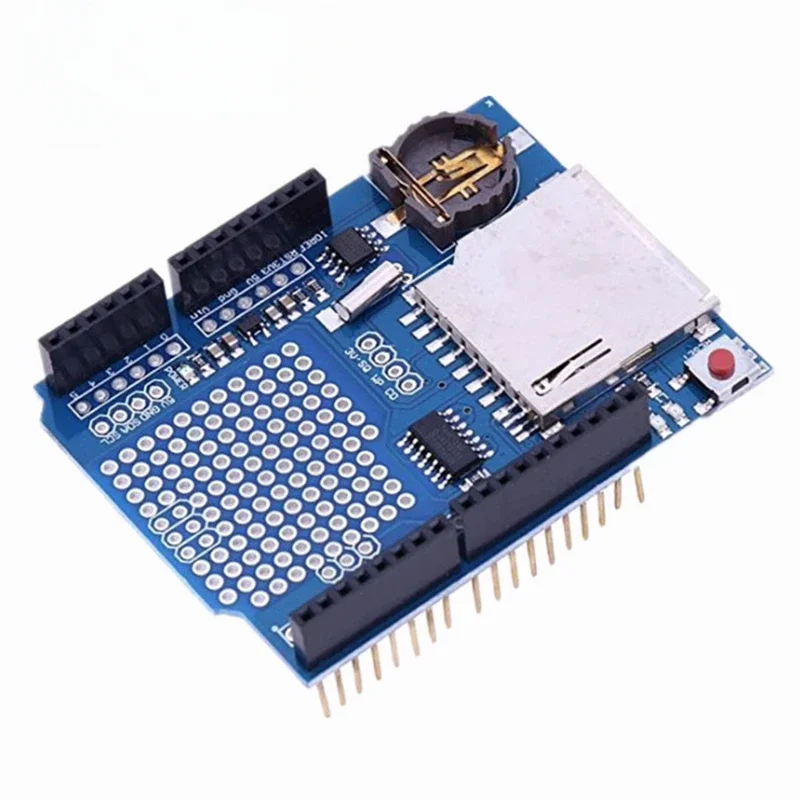 5pcs Data Logger Module Logging Recorder Shield V1.0 For arduino UNO SD Card