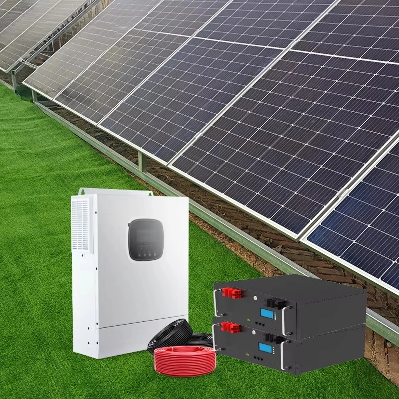 10KW Complete Home Solar Energy System with LifePo4 Battery Full Package Including Solar Hybrid Off-Grid System MPPT Controller