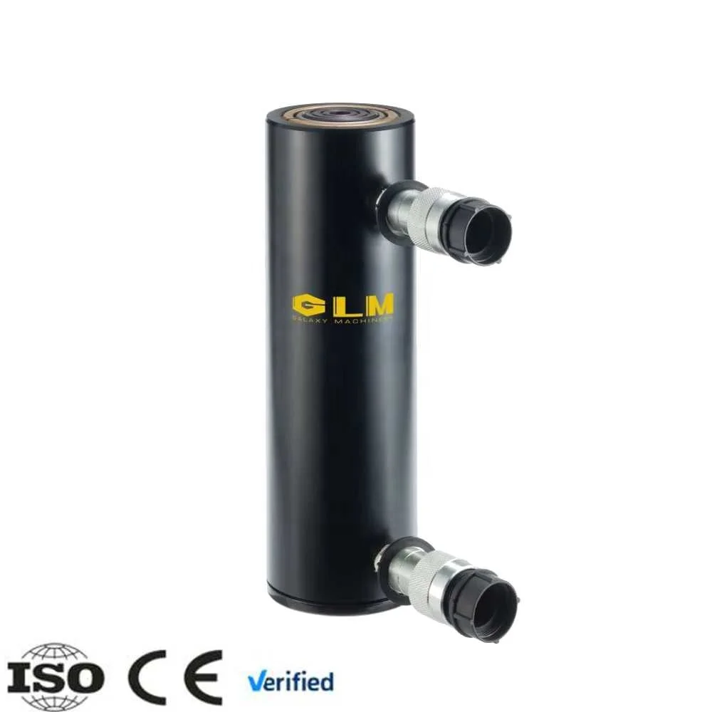 

50mm Stroke 100T Hydraulic Cylinder with Interbody Retaining Ring Double Acting Aluminum Hydraulic Cylinder