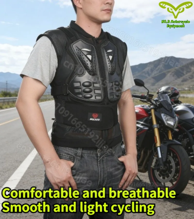 

Motorcycle armor racing sleeveless armor summer breathable road sleeveless riding protective clothing motorcycle jacket men