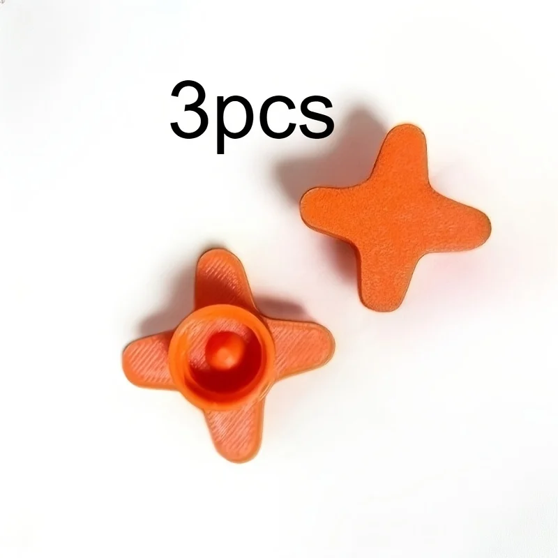 3Pcs Reusable Tube Plugs with Threaded Sealing Caps for Standard Caulking Tubes, Effectively Prevent Glue Drying and Deformation