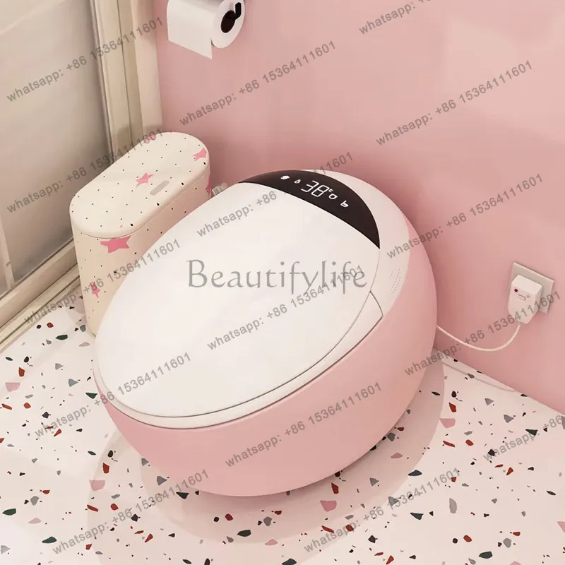 2026 automatic home smart toilet creative personality pink toilet