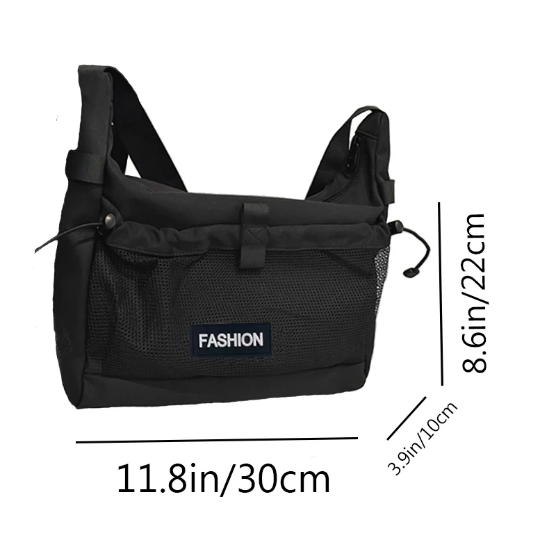 남녀공용 나일론 소재의 뉴트럴 스타일 토트백, 여행, 업무, 또는 한쪽 어깨에 메는 데 적합합니다.