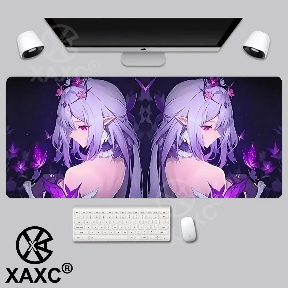 ZZZ Gaming Hoshimi Miyabi Ye Shunguang Mouse Pad Evelyn Ellen Zenless Zone Zero Keyboard Desk Mats XXL Anime Girls Mousepad XAXC
