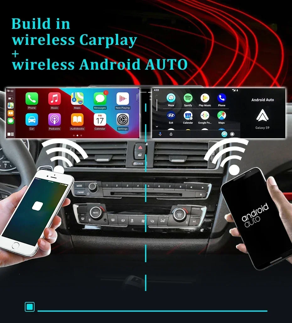 12,5'' Kabelloses Carplay Android 15 Auto-Radiobildschirm für Audi A4 B9 A5 2017-2020 Bluetooth 2 Din Autoradio Stereo Multimedia-Player GPS Google WIFI 4G LTE – Detail 12