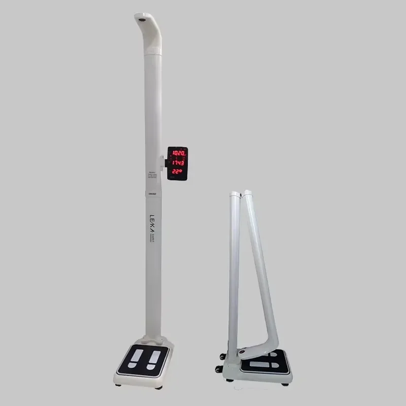 Portable Foldable BMI Scale Digital Body Weight and Height Measuring Device for Home Health Monitoring Accurate Electronic