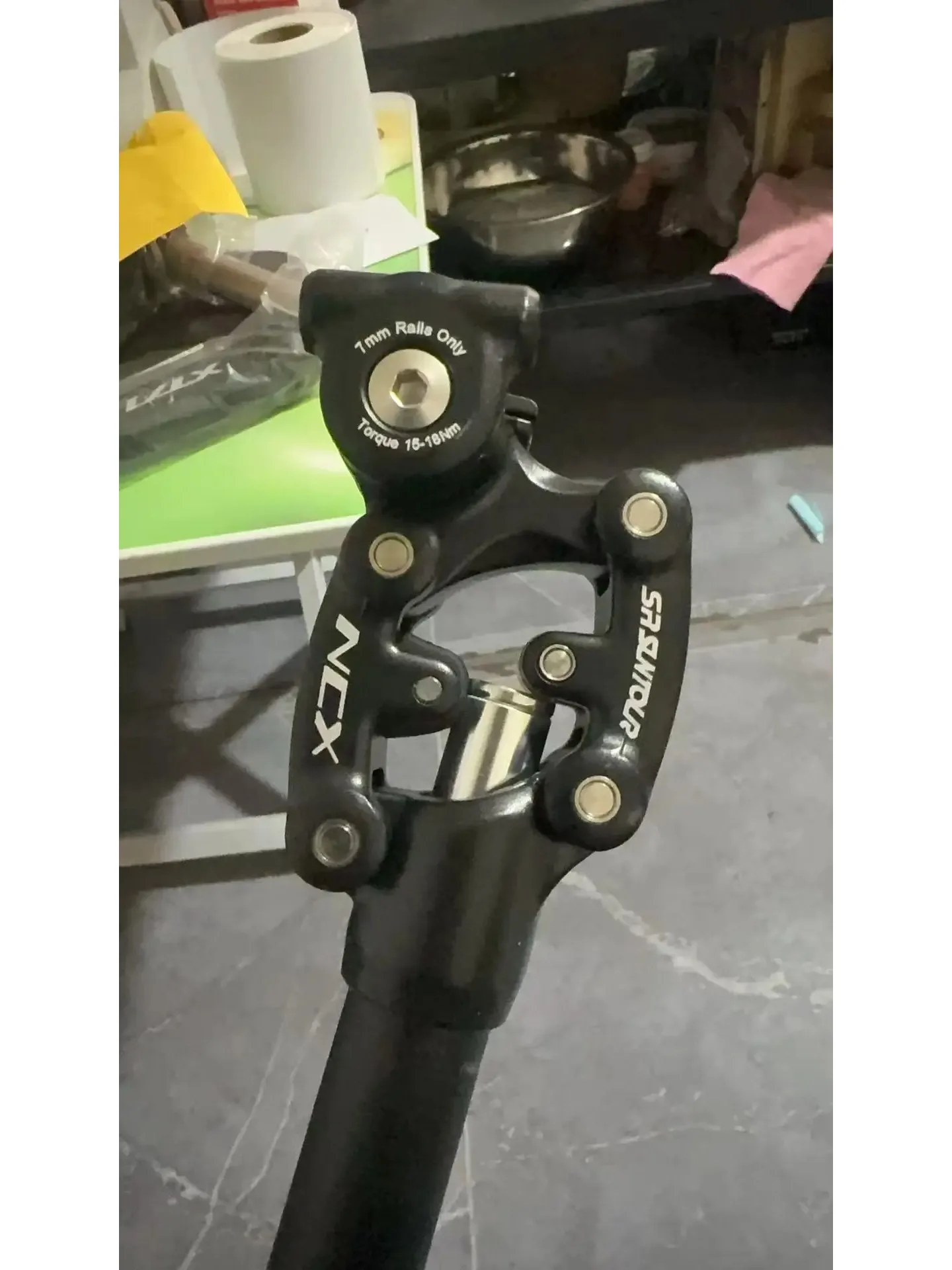 AliExpress NONE SR Suntour NCX Bicycle Damping Suspension Seat Post Mountain Bike 50mm Travel 27.2/28.6/30.0/30.4/30.9/31.6/33.9*350mm Seat Tube
