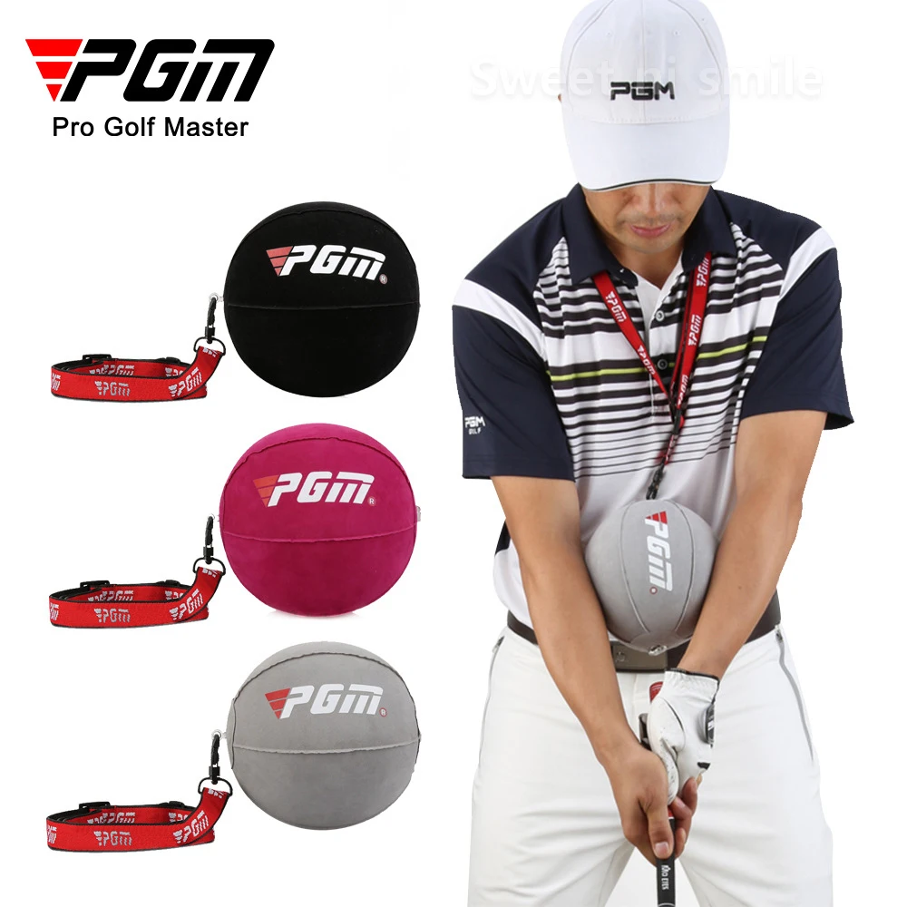 PGM Inflatable Golf Smart Ball Trainer Portable Swing Arm Corrector Posture Auxiliary Correction Training Aids JZQ012