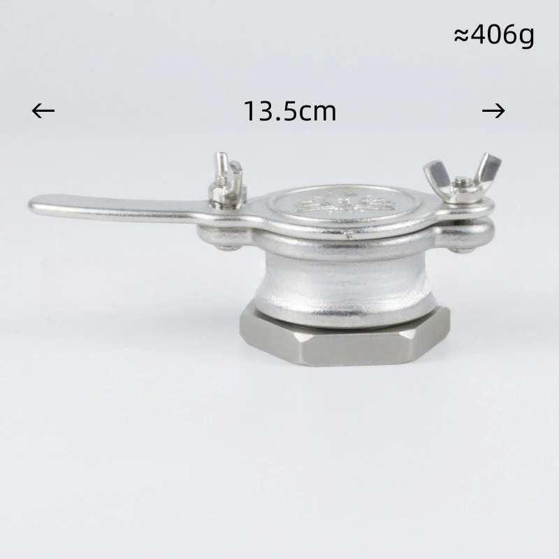 Stainless Steel Portable Honey Export Honey Vibration Tool Flow Bucket Bee Pattern Honey Collection Faucet Gate Valve