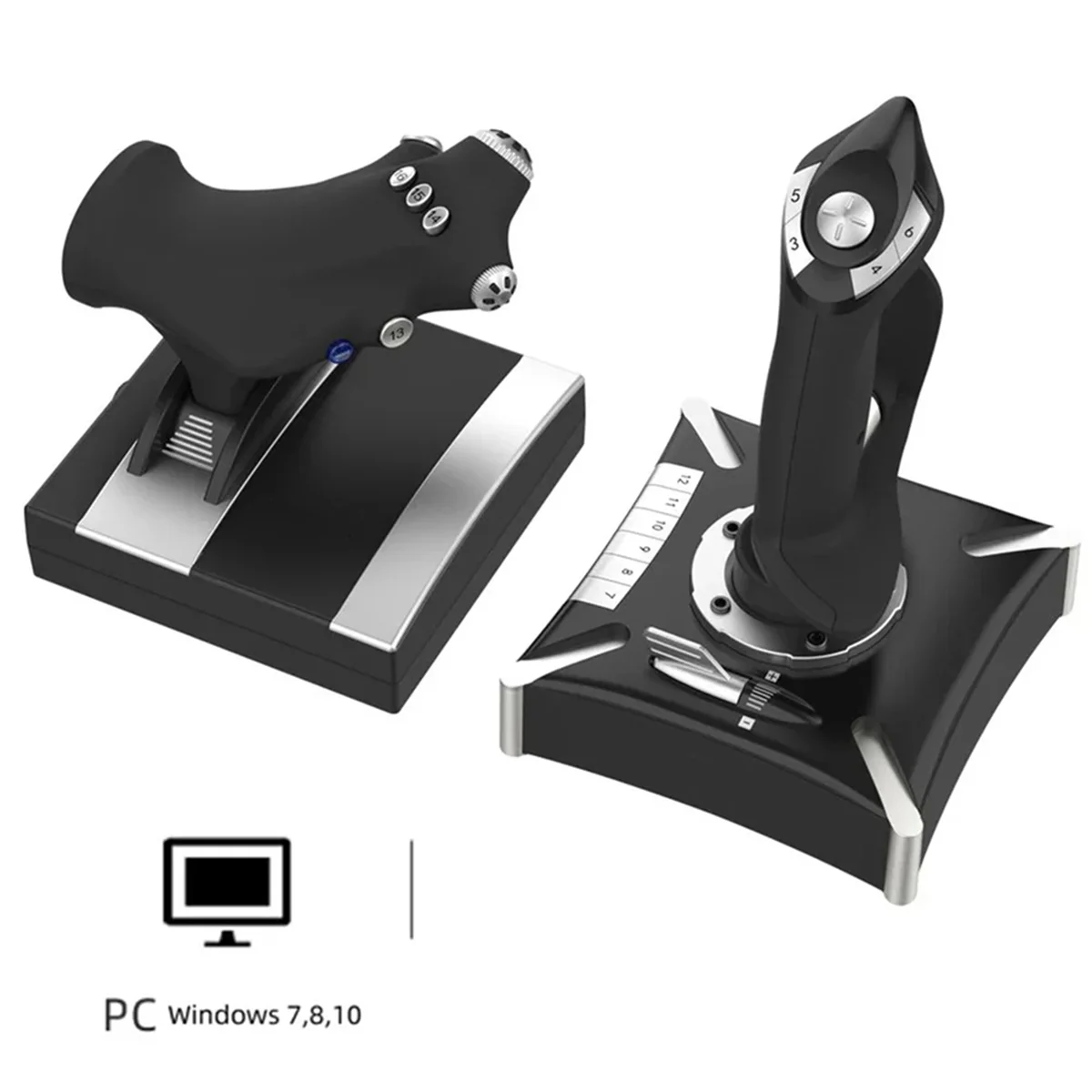 Manipolatore di controllo di volo del gioco per joystick di volo per PC Lestar 2119PRO