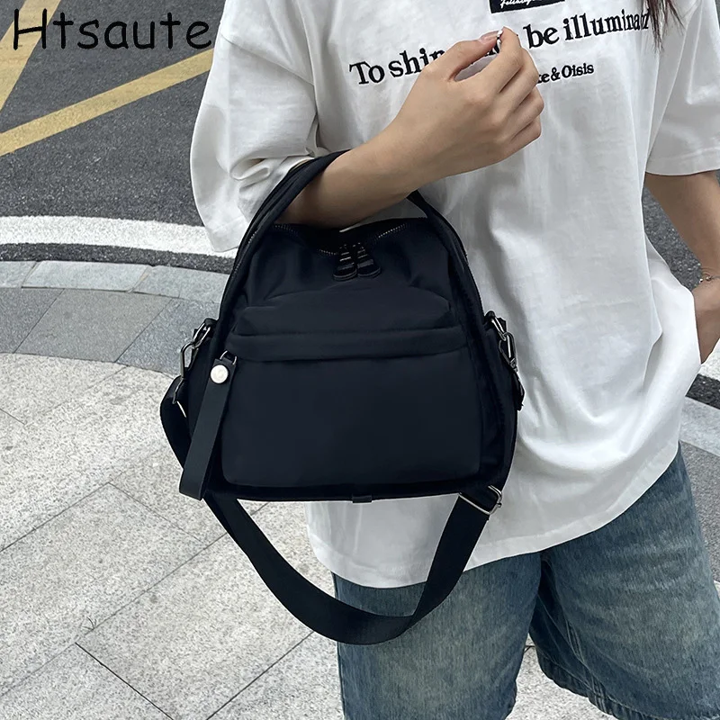 

Women Bags Middle Shoulder Bag Korean Style Drawstring Bucket Tote Casual Light Youth Crossbody Bag Whole Sale Handbag Tote