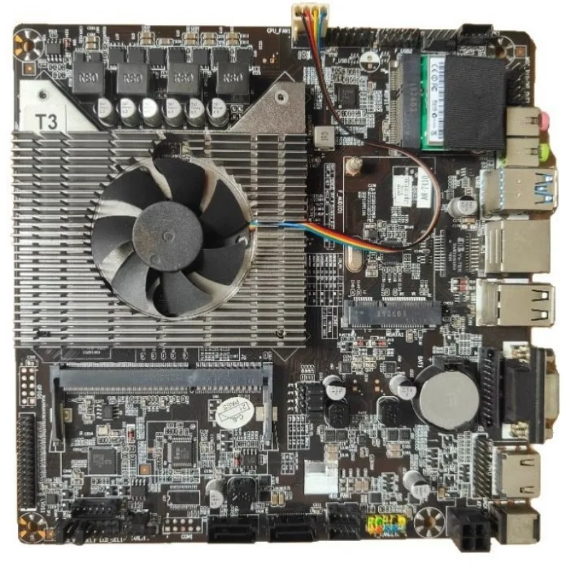 Parts for industrial computer main board PA-FT3 V1.1 advertising machine main board DDR3 integrated CPU A4-6210 2G 64G