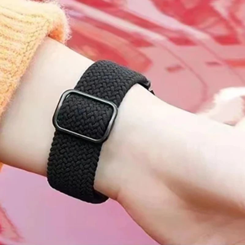 Einstellbare Nylon Geflochtene Schleife Strap Für Huawei Uhr Fit 3 Elastizität Armband Armband Für Huawei Uhr Fit 3 Band Zubehör