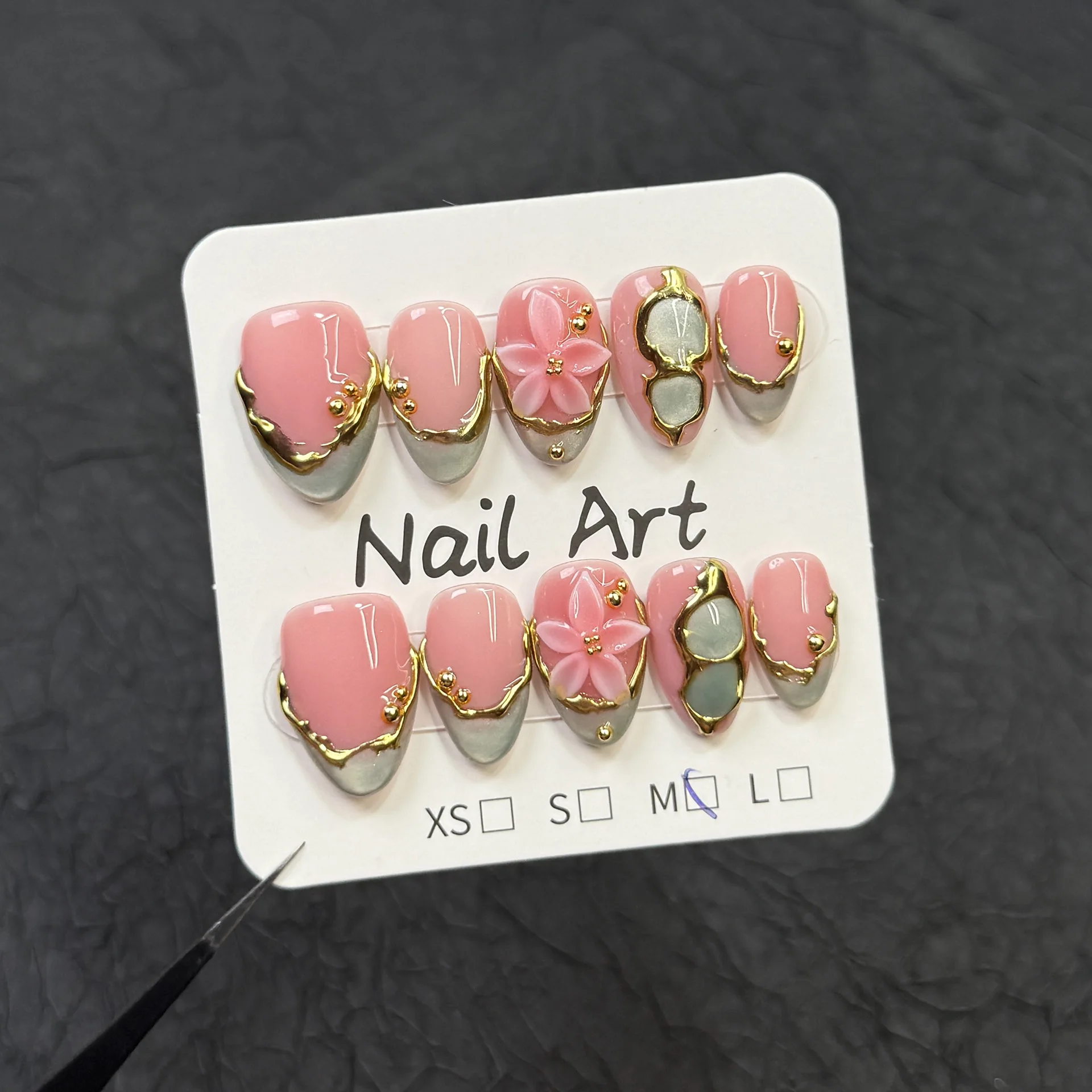 10 шт. коротких накладных ногт – обзор и цена Resin Art Online