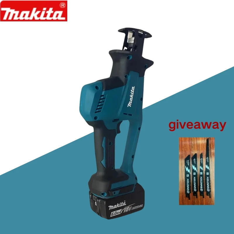 Makita Cordless Electric Reciprocating Saw 18V Battery Metal Cutting Saw Portable Saw Power Tool Electric Saw No battery