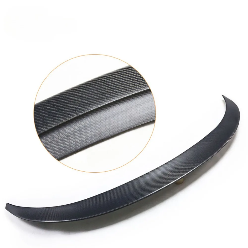 Fiber Spoiler for Tesla Model Y Carbon Fibre Bright Light Matte Compression Set Wing