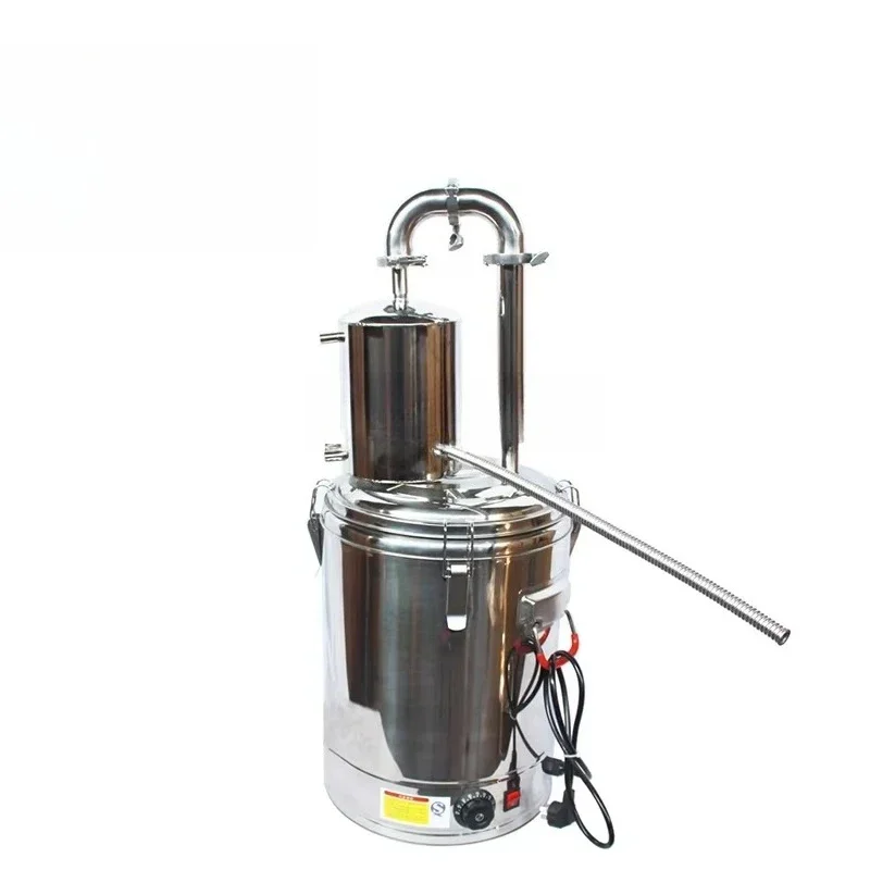 Stainless Steel Household Brewing Kit Moonlight Brewing Boiler Water Alcohol Distiller for Home Use