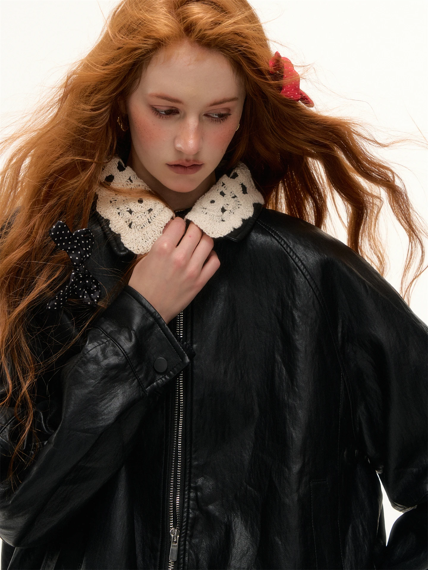 Jaqueta de Corduroy Feminina Casual com Zíper Destacável e Cor Pura, Estilo Fashion