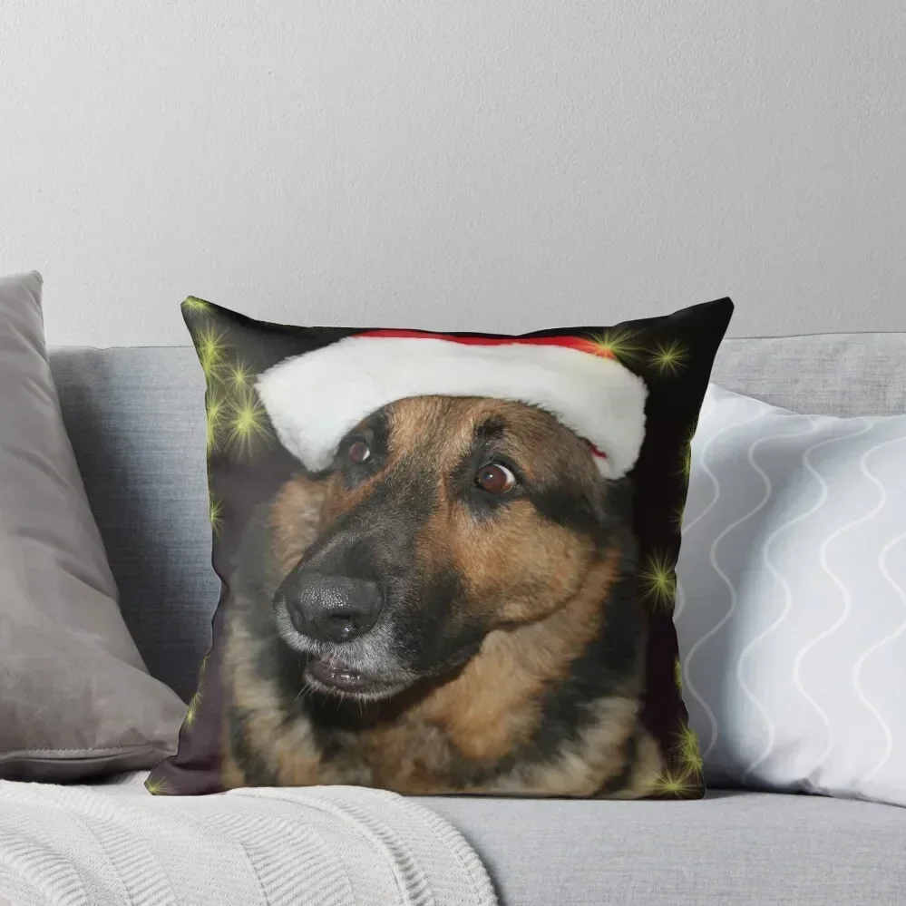 Bruzer Discovers Santa Throw Pillow Throw Pillow Pillowcase Cushion pillow