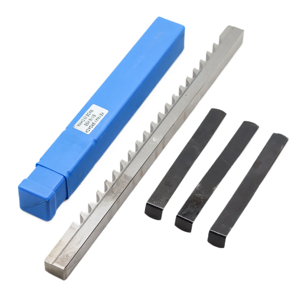 16mm E Push-Type Keyway Broach with Shim Metric Size High Speed Steel for CNC Cutting Metalworking Tool