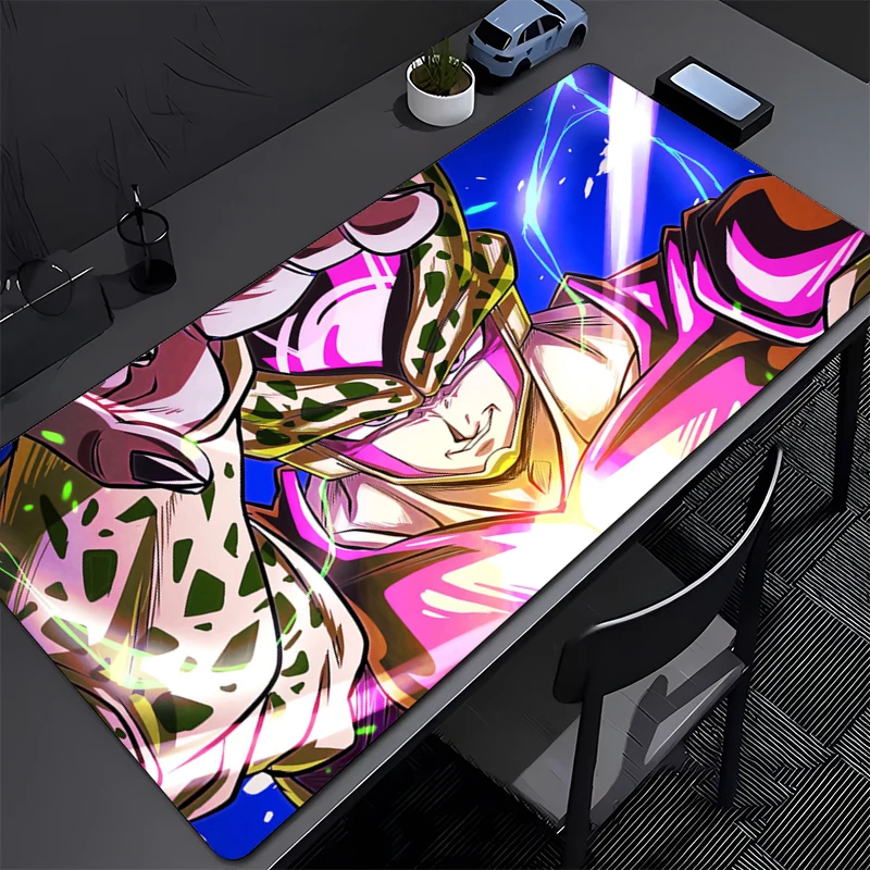 

Dragon Ball Cell Gaming Mousepad Anime Mouse Mat Office Gamer Computer Mouse Pad HD Print Desk Mat PC carpet Anime Big Mousepad