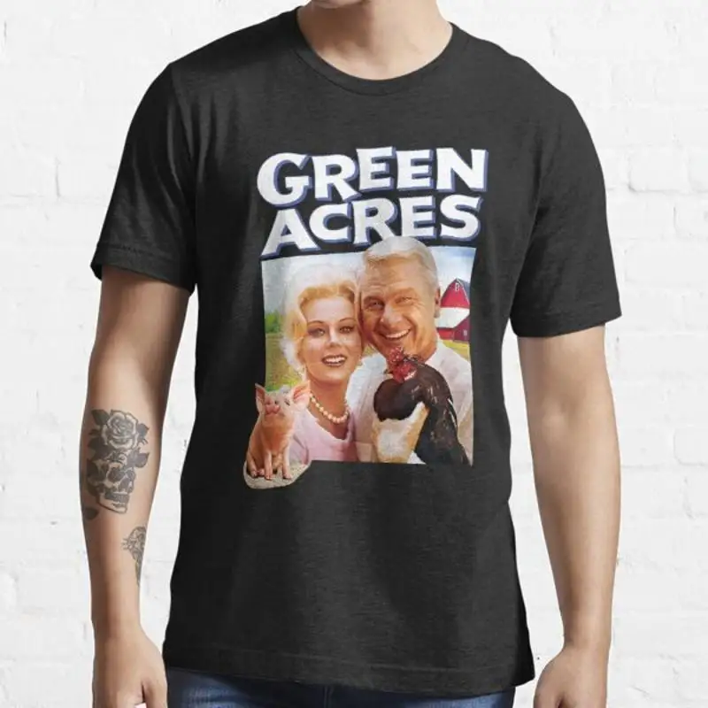 Green Acres T Shirt Oliver Wendell Douglas Lisa Douglas Eddie Albert Eva Gabor