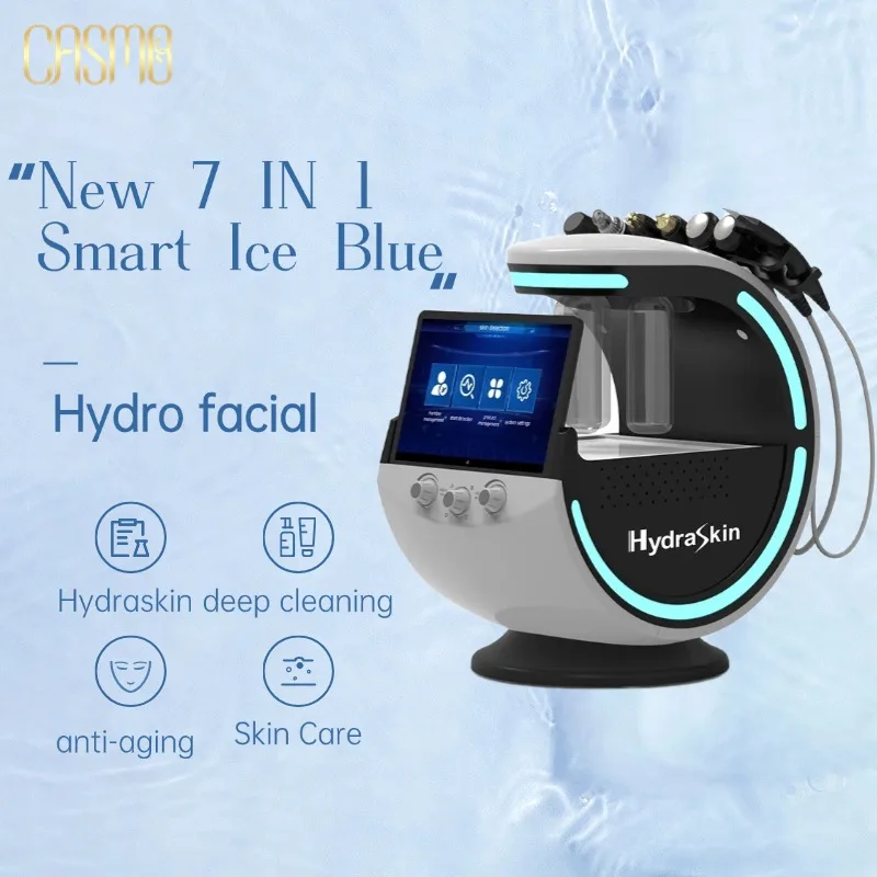 

7 in 1 Hydro Skin Hydro Aqua Peel Oxygen Jet Hydro Facial Beauty Machine Other Home Use Beauty Equipment with Skin Analysis