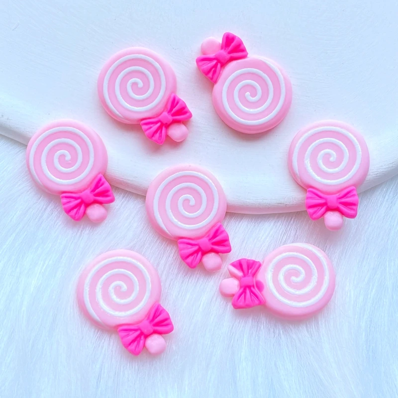 20Pcs New Resin Mini Candy / Lollipop Series Flat back Cabochons Scrapbooking DIY Jewelry Craft Decoration Accessories