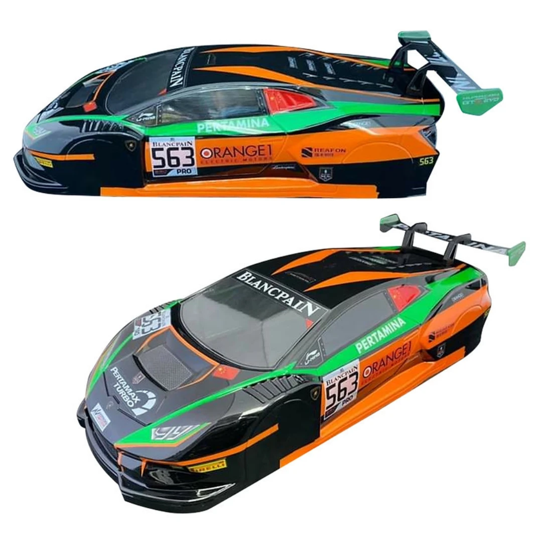 1 10 Huracan GT On-Road Racing Car Clear Body Shell for Rc Drift Car Tamiya TT02 TT01 Kyosho Fazer Hsp 94123 3R Racing MST RMX