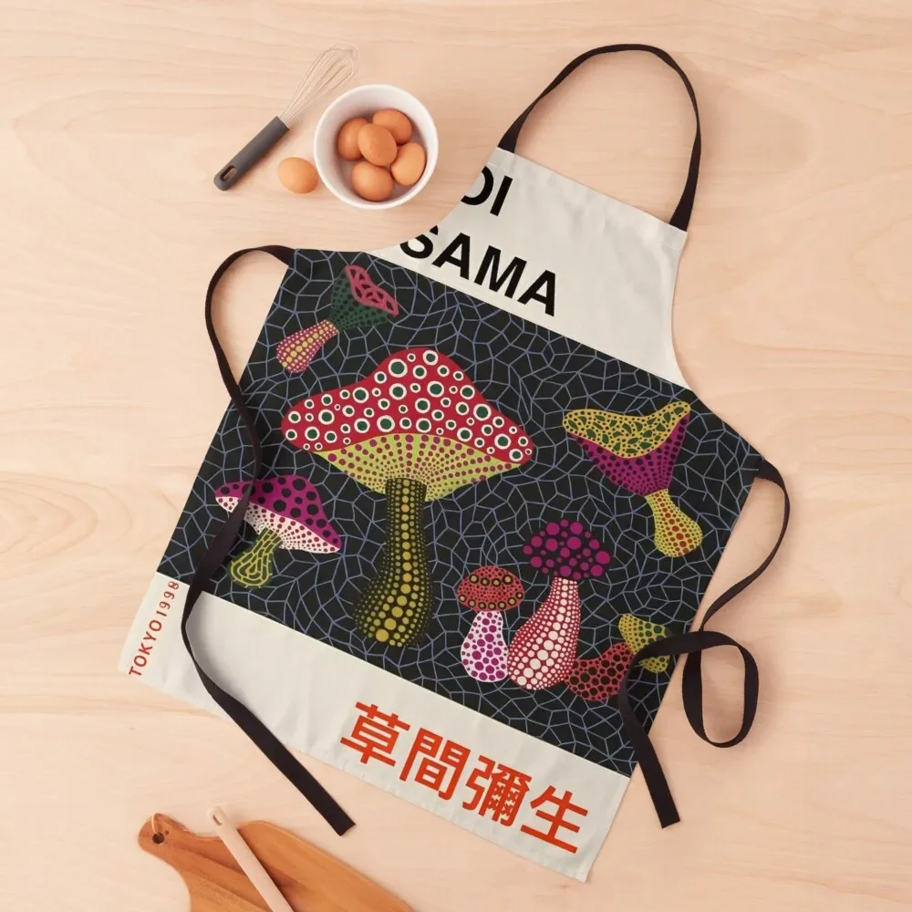 

Yayoi - Mushroom 1998 Apron home women Waterproof professional kitchen Chef Uniform Women Apron