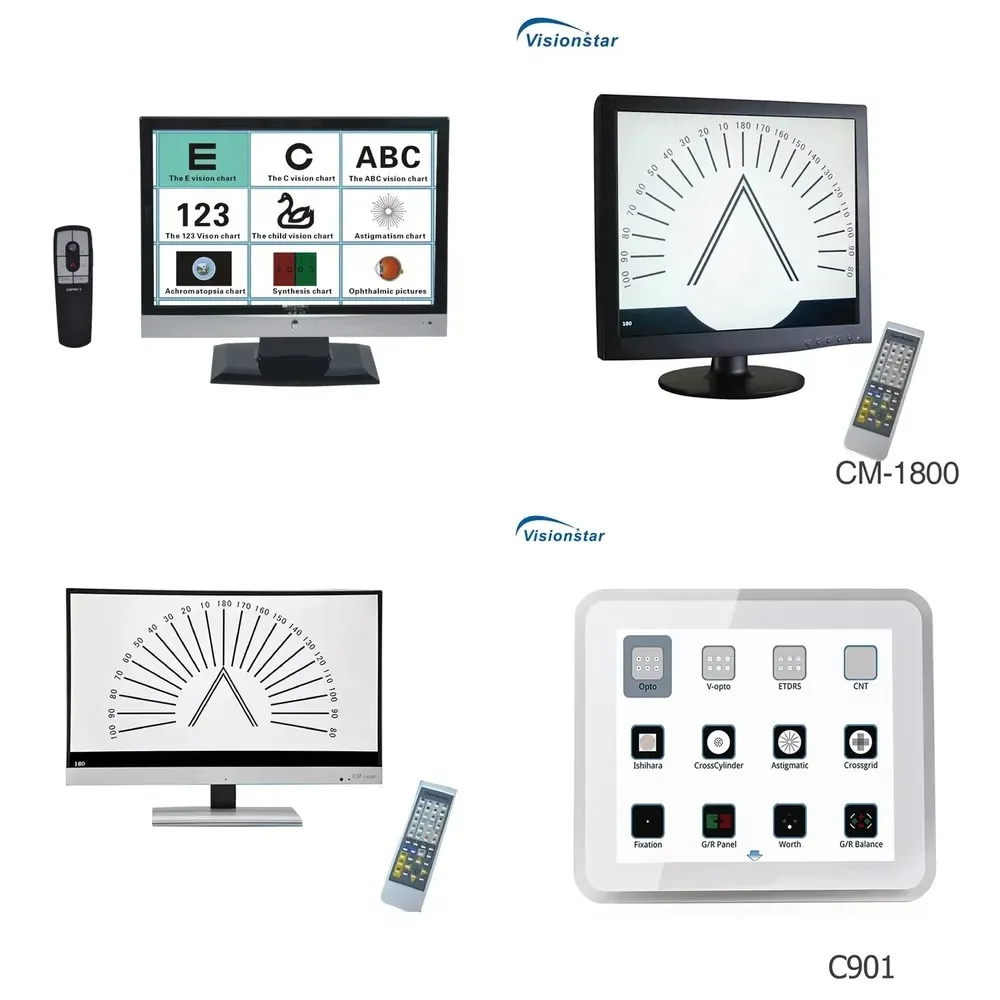 Hot Sale Optical Instruments CP-27A LCD Vision Chart for Visual Test