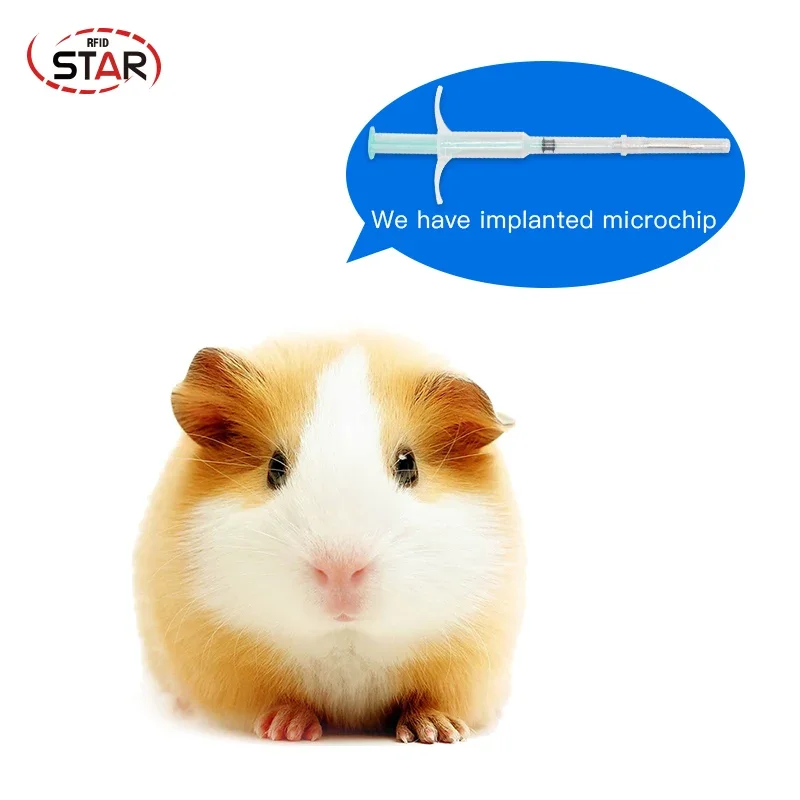 40 قطعة 1.25x7/2.12x12/1.4x8 مللي متر Em4305 رقاقة الحيوانات الأليفة تتفاعل الحيوان الزجاج علامة حاقن حقنة بيطرية مع رقائق قابلة للزرع