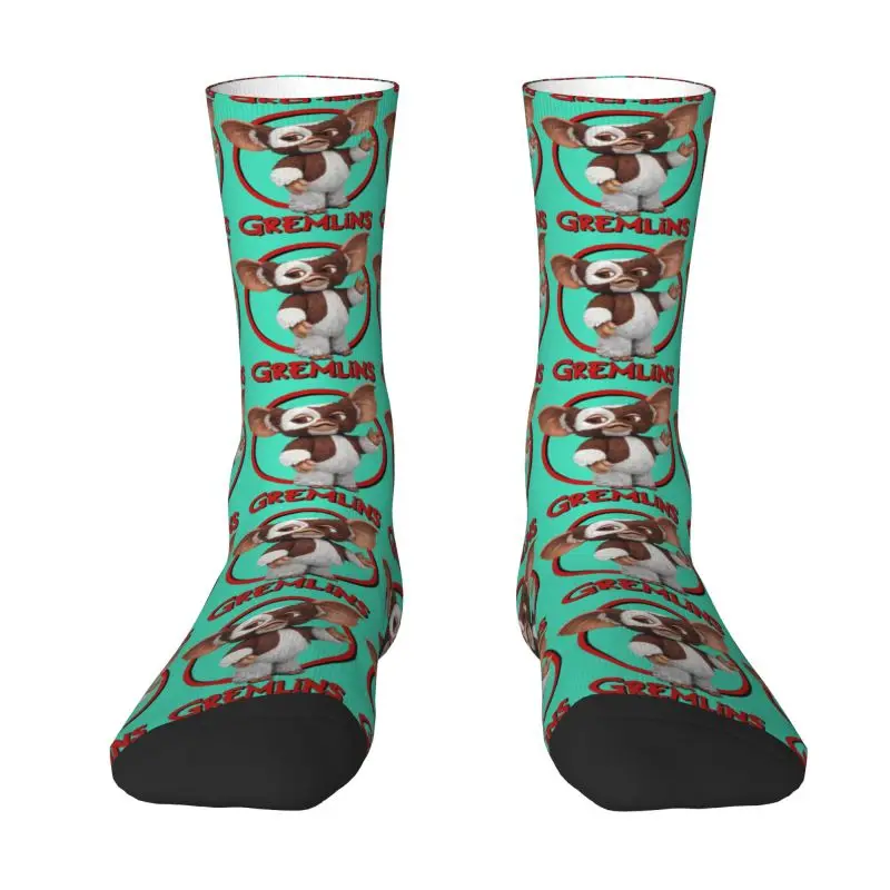 Custom Harajuku Funny Gremlins Socks Men Women Warm 3D Printing Gizmo 80s Movie Mogwai Monster Retro Sci Fi Football Socks