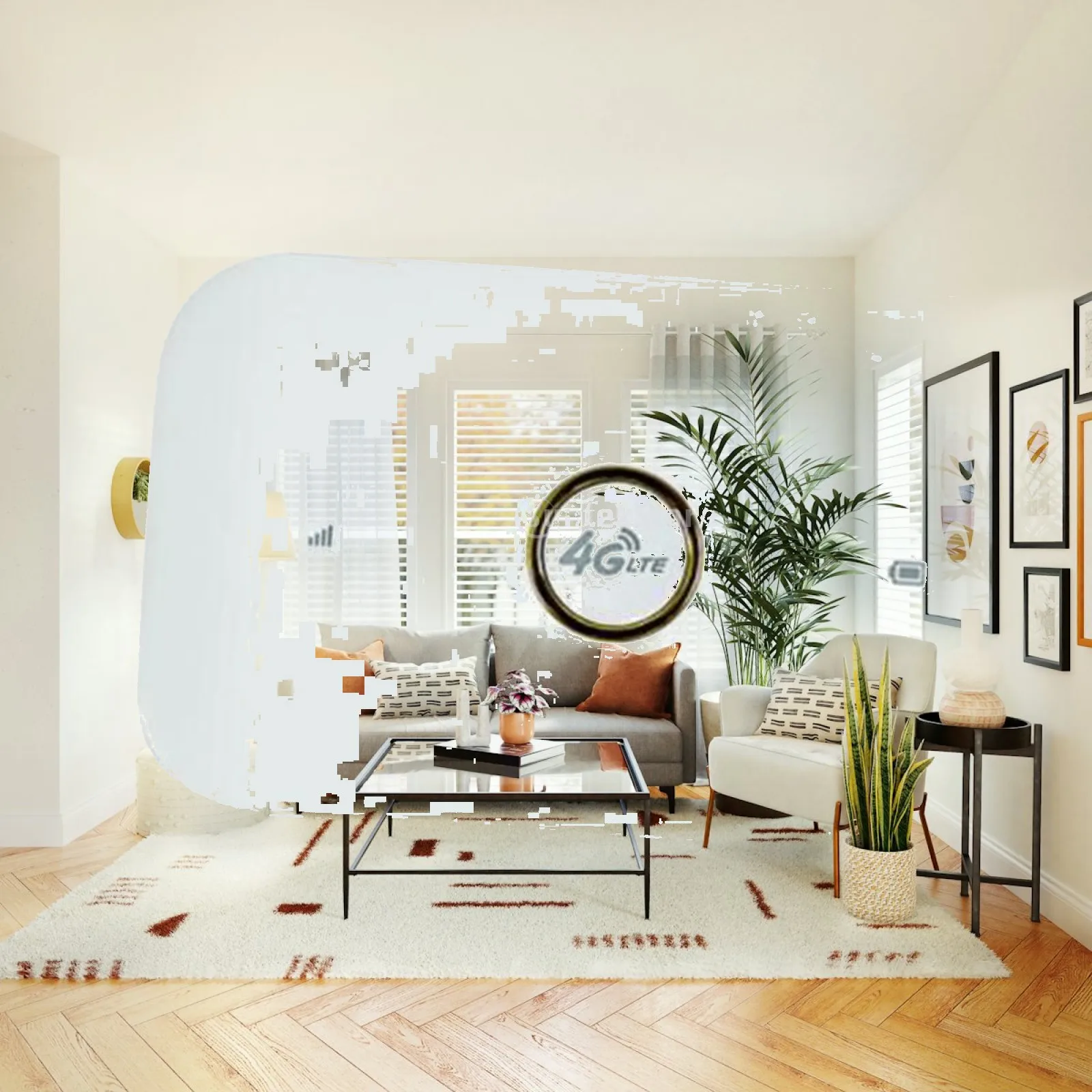 Wireless Router Portable 4G LTE MIFI Mobile Wifi Repeater with Sim Card Slot for Multi User Access