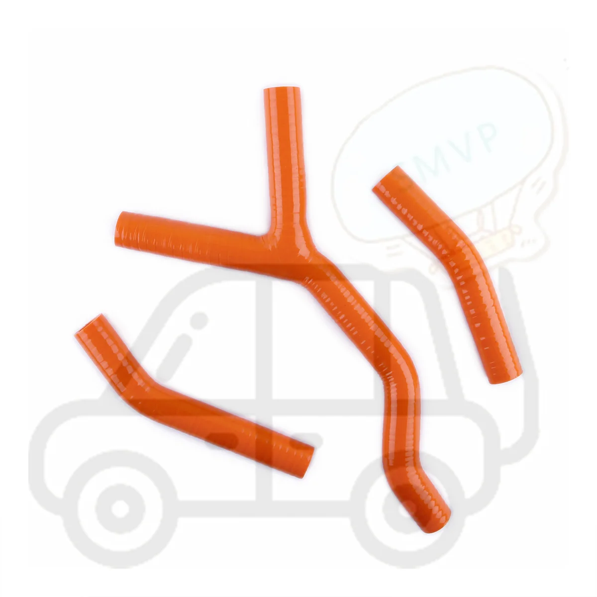 

Silicone Radiator Coolant Hose Kit For 2004 2005 2006 2007 KTM 200 / 250 / 300 EXC / XC Replacement Parts Upper and Lower 3PCS