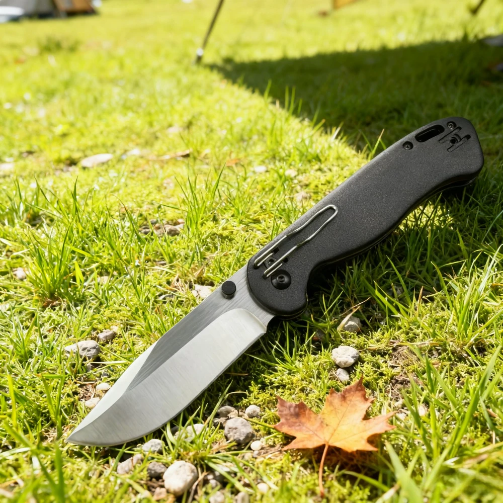 

Новый стиль, карманный нож для самообороны, высококачественные фруктовые ножи, лезвие 440C, ручка из нейлонового волокна, прочные ножи, складной нож EDC