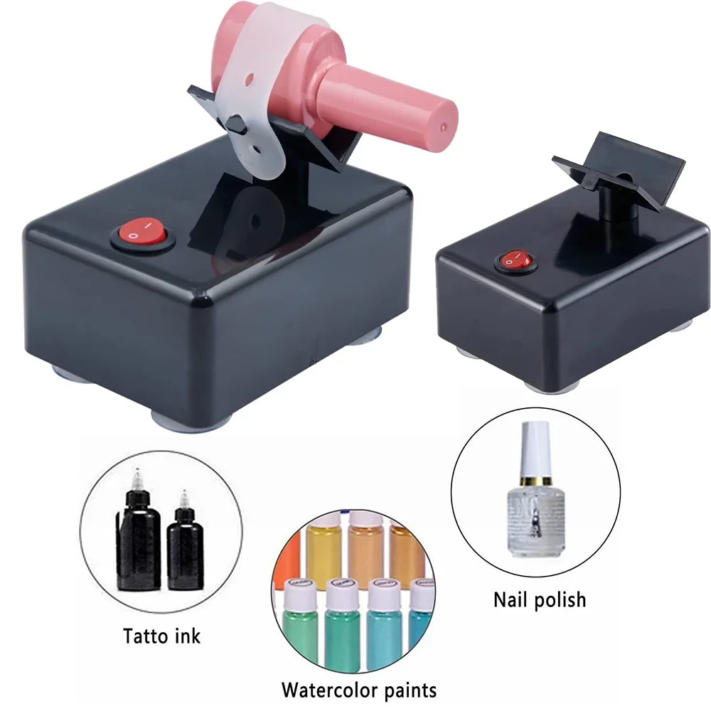 

Electric Nail Polish Shaker Machine Professional Anti-Caking Nail Gel Tattoo Ink Vibrating Mixer for Fast Even Mixing of UV Gel