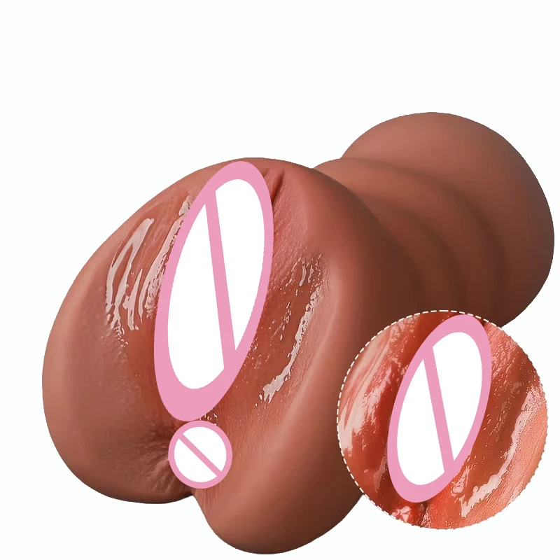 600g 2-in-1 Realistic TPE Male Sex Doll, Dual Stimulation (Vaginal And Anal), Soft 3D Textured Realistic Vaginal Adult Toy, Male