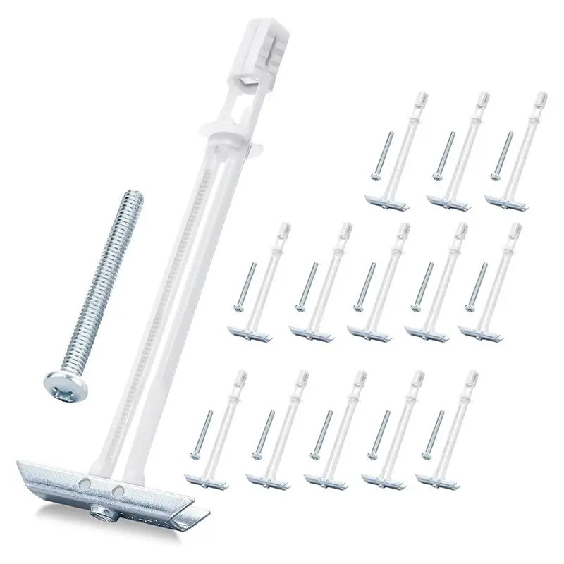 

【HOT ITEMS】Drywall Anchor Kit Heavy Duty 14 Pack, 3/16"- 24 Inch Anchors With Bolts For TV Mounting Packheavy