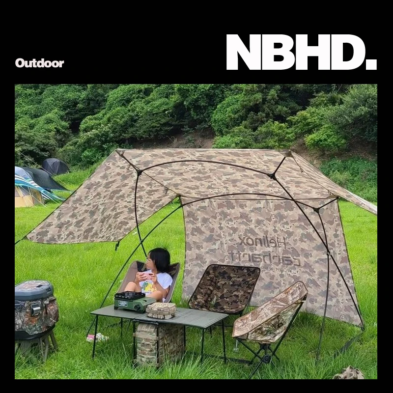 

Outdoor awning, beach camping, sun protection canopy, exquisite shelter