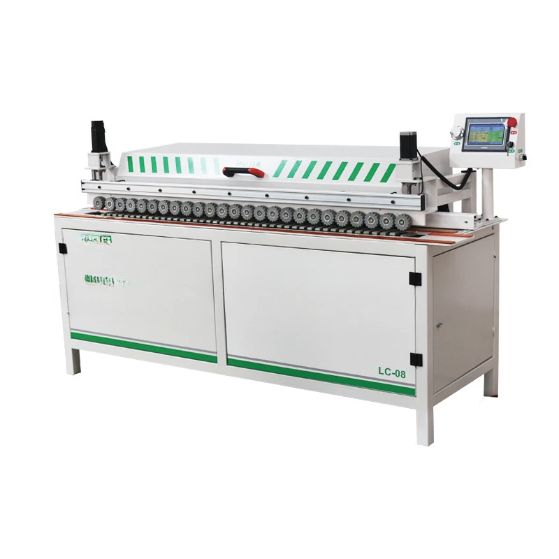 LC-08 numerical control multifunctional slotting machine dust-free mother and child handle straightening slotting machine