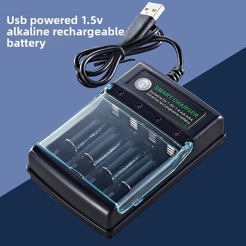 الأصلي AA / AAA بطارية 1.5 بطارية قابلة للشحن + شاحن لراديو الساعة لعبة فيديو كاميرا رقمية AA AAA مجموعة شاحن