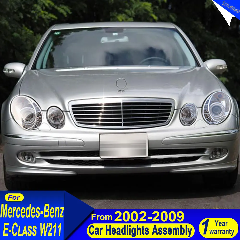 

Car Led Headlights For Mercedes-Benz E-class W211 2003-2009 new style LED Head Lamp Upgrade Dynamic Signal Front light Assembly