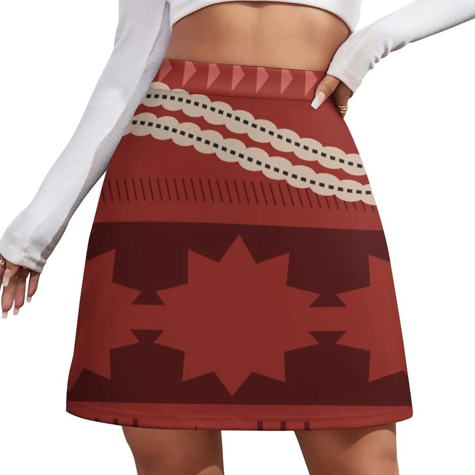 

Island Voyager Pattern Mini Skirt new in dresses elegant dresses for women Summer skirt