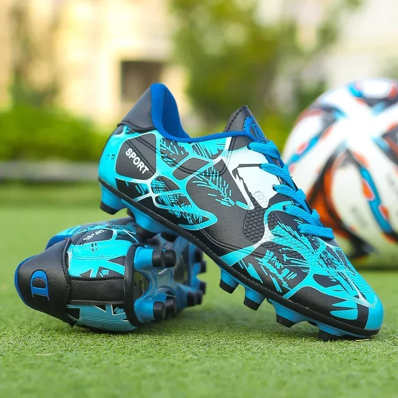 Neue Männer Kinder Fußball Schuhe Stollen Ultraleicht Nicht-Slip Gras Erwachsene Professionelle Fußball Stiefel Jungen Training Schuhe Drop Verschiffen – Detail 6