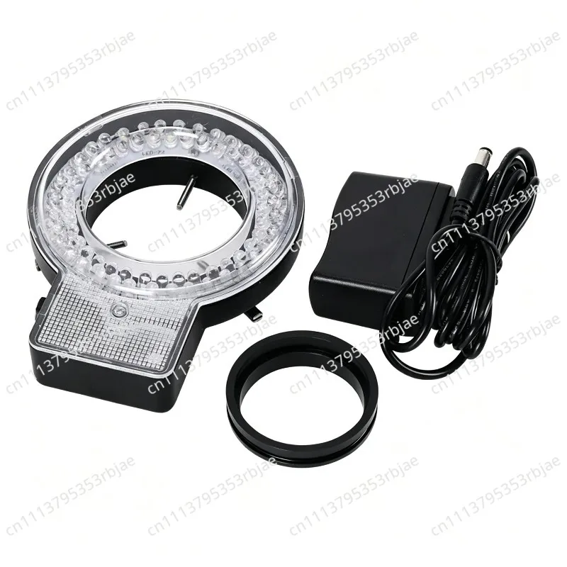 72 Lamp Beads Binocular Body Microscope LED Light Source Industrial Camera Ring Light Brightness Adjustable