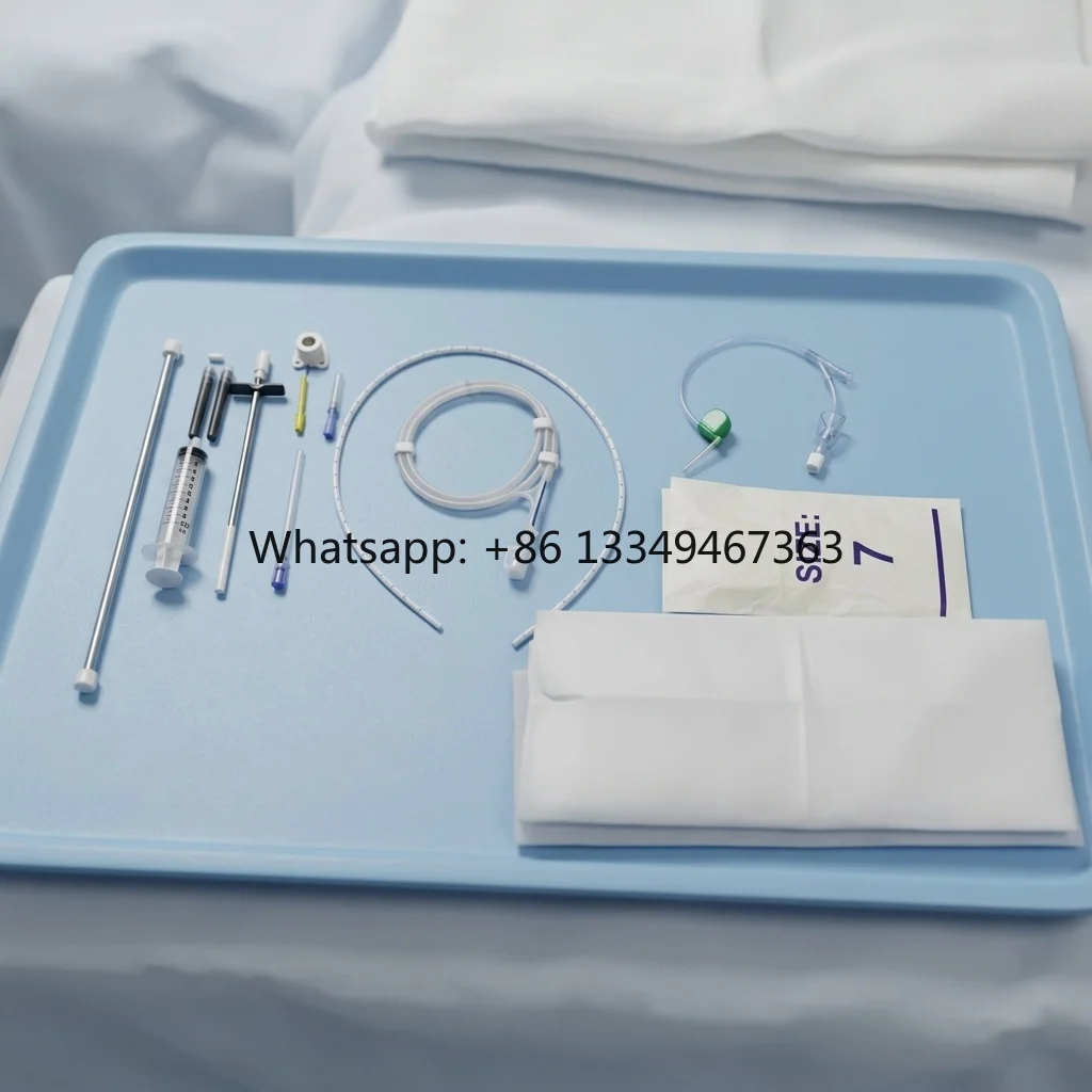 Disposable Surgical Cardiovascular Angiography Drape Pack